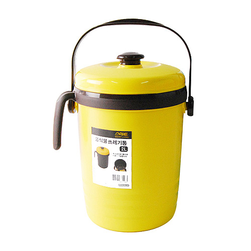  더존 음식물 비닐 쓰레기통 2L