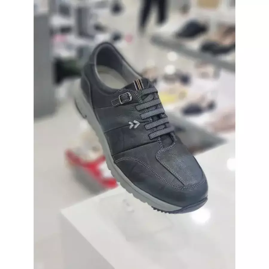 엘칸토 남성 2color 소가죽 경량 컴포트 스니커즈 3cm ZMC47ZN