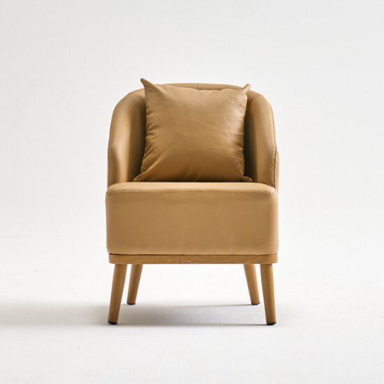 CZ4221 쿠션 가죽 소파 1인용