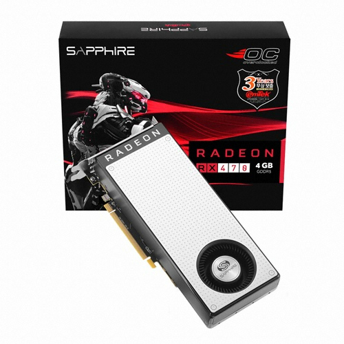 SAPPHIRE �󵥿� RX 470 OC D5 4GB