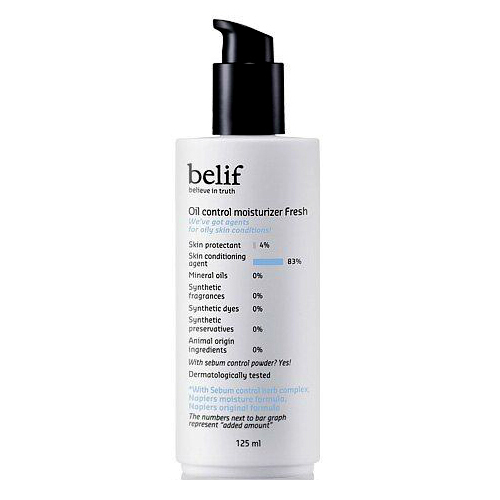 빌리프 오일 컨트롤 모이스처라이저 프레쉬 125ml (1개)_이미지