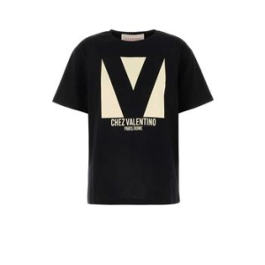 발렌티노 가라바니 반팔 티셔츠 6B3MG24H95W 0NO Black