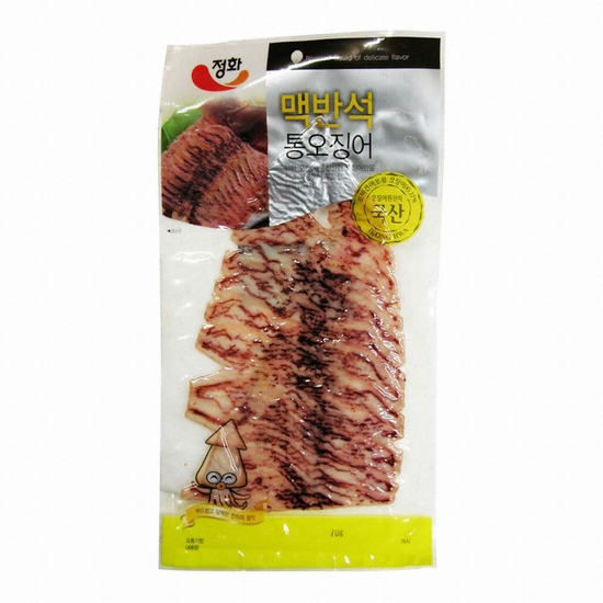 정화식품 맥반석 통오징어 60g