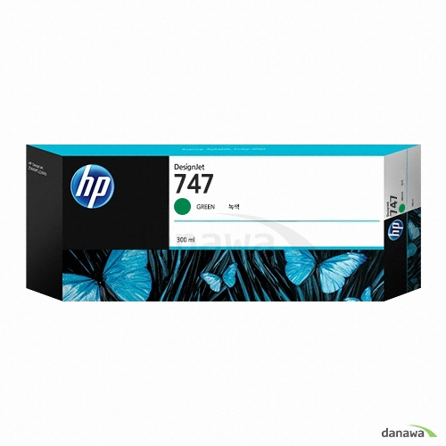 HP 정품 747 (P2V84A) 녹색_이미지