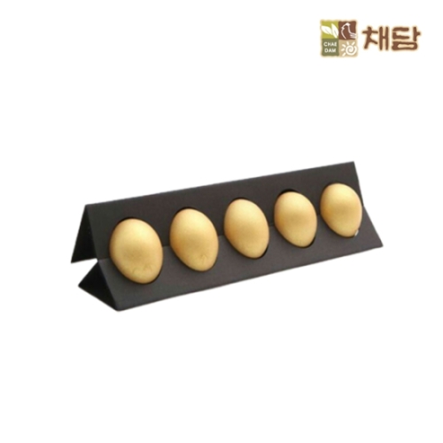 채담 황금 먹은 구운달걀 황금란 5구 (1개)_이미지