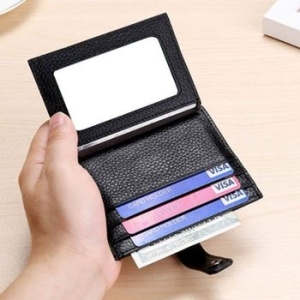 소가죽 카드지갑 양면 수납 중간사이즈 현금 신분증 WA08BD2