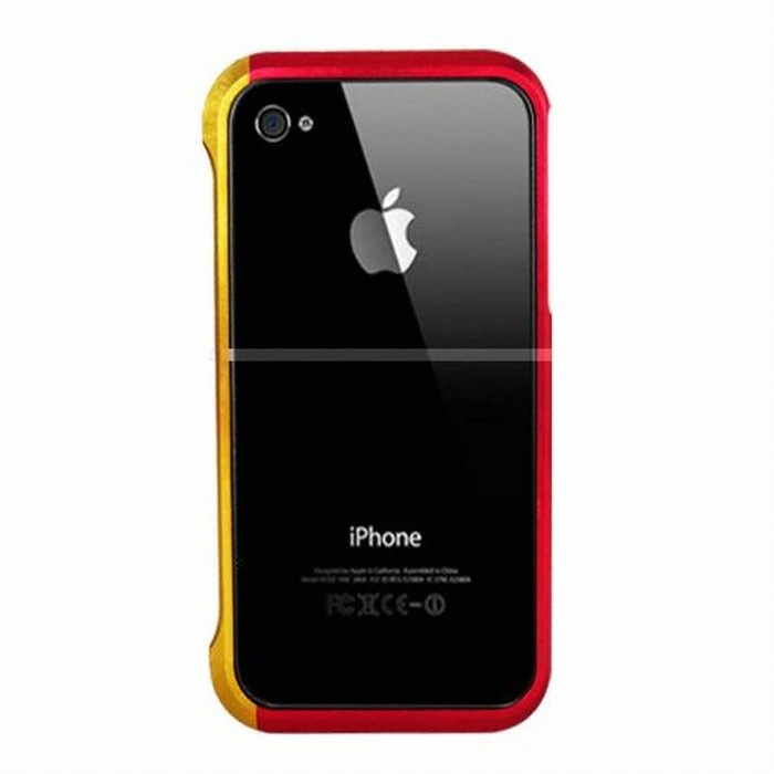 ELEMENTCASE 아이폰4 Vapor4 케이스검정/금색 (아이폰4/4S)_이미지