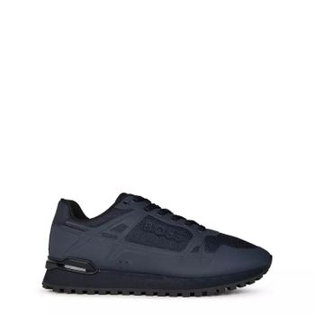 보스 그린 러너 네이비 Boss Parkour Green Breathable Runners Navy 405 10610318 13..