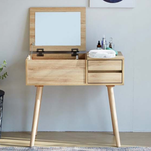 사사가구 트리버 원목 거울 화장대 800