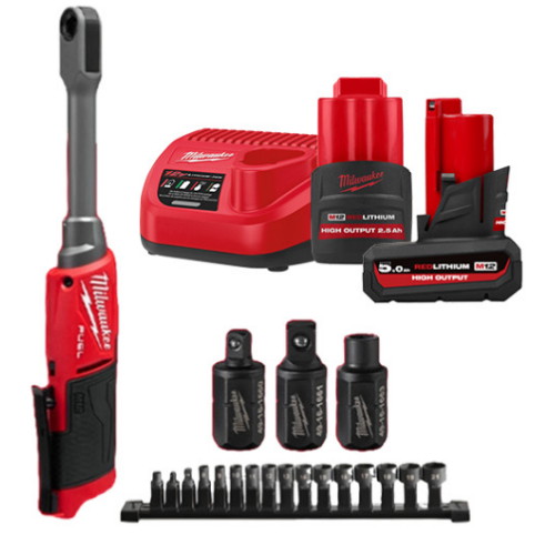 밀워키 M12 FPTR (2.5Ah+5.0Ah, 배터리 2개)