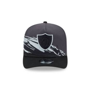  뉴에라 라스베가스 레이더스 그래파이트 Brushstroke Golfer Hat 10617846