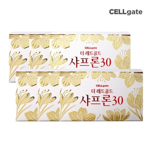 셀게이트 더 레드골드 샤프론 30 1.5g 28포 (6개)_이미지