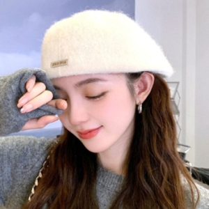  라일리 Rly 여성 모직 모자 겨울 베레모 화가모자 뉴스보이햇 29551054