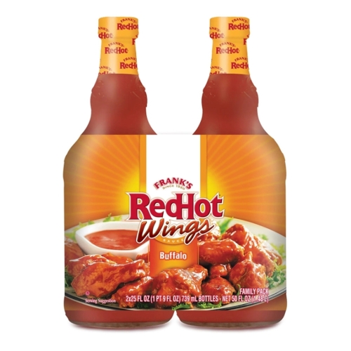  커클랜드 프랭크 레드핫 버팔로윙 소스 739ml [2개]