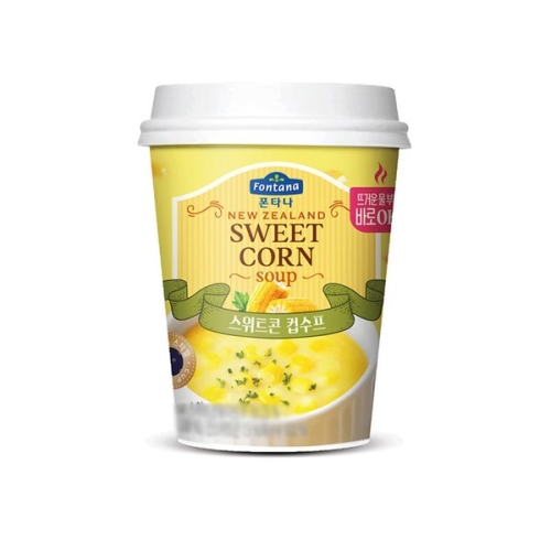 샘표식품 폰타나 스위트콘 컵수프 80g (6개)