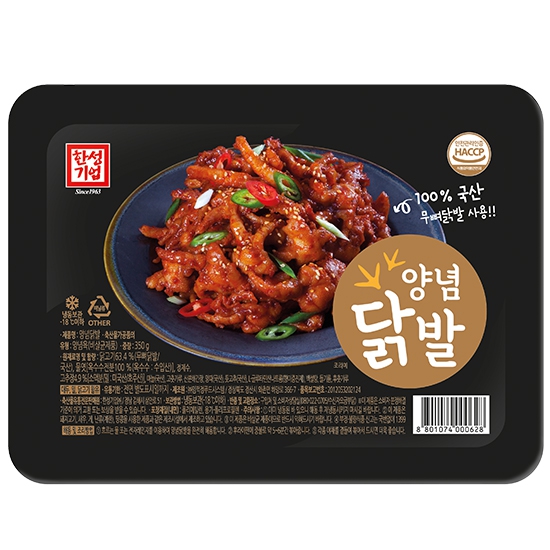 한성기업 양념닭발무뼈 350g (1개)_이미지