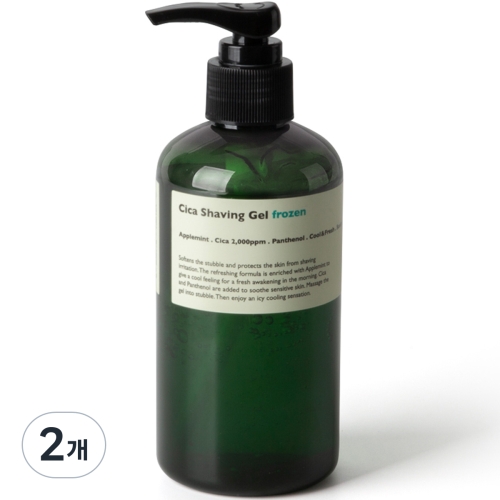 레이지소사이어티 프로즌 시카 쉐이빙젤 250ml (2개)