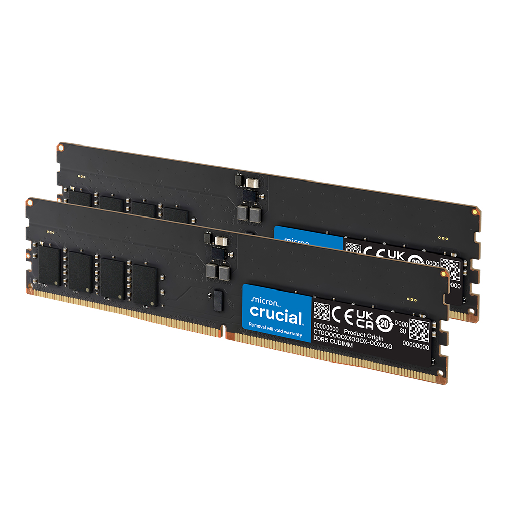 마이크론 Crucial DDR5-6400 CL52 CUDIMM 패키지 대원씨티에스 (128GB(64Gx2))_이미지