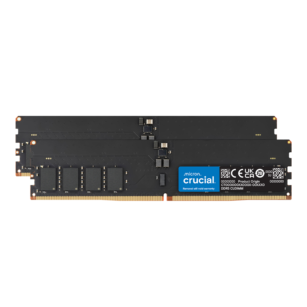 마이크론 Crucial DDR5-6400 CL52 CUDIMM 패키지 대원씨티에스 (128GB(64Gx2))_이미지