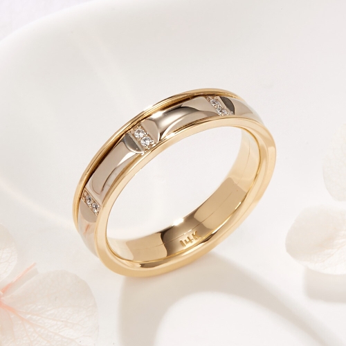 14K 큐빅 마디컷 가드링 남성 반지 SCM41926