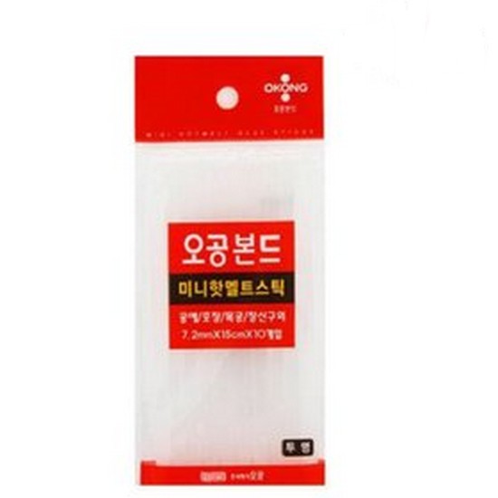 오공 핫멜트 스틱 미니 (10개)_이미지
