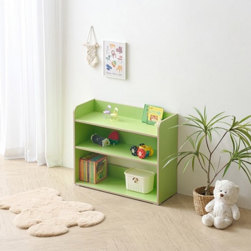 퍼닉에스엠 동그리 3단 책장 800 (80x29cm)