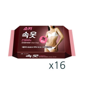 KBH한국생활건강 무궁화 소키 속옷전용 비누 150g (16개)