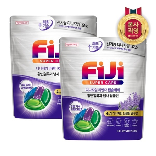 디나자임 딥클린 라벤더 캡슐세제 26개입