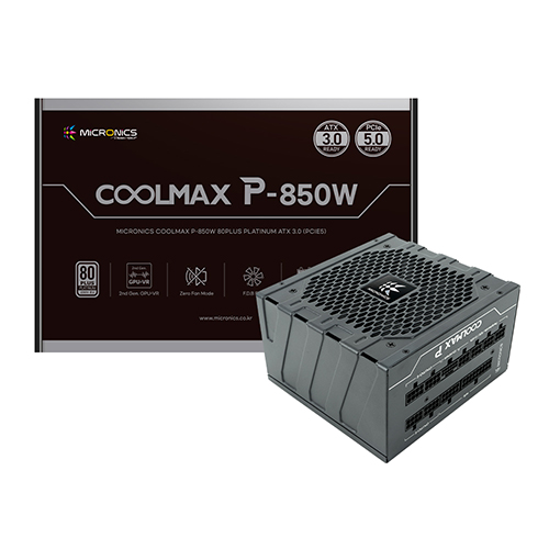 ����ũ�δн� COOLMAX P-850W 80PLUS�÷�Ƽ�� ATX3.0