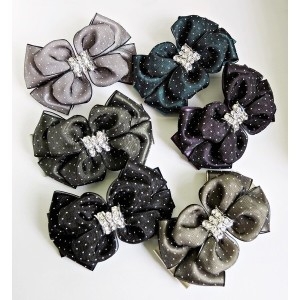 Myacc 크리스탈 리본 망핀그물망포함