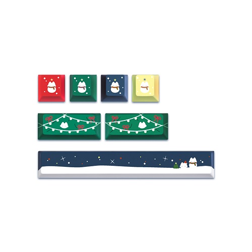 크리스마스 눈냥 7Pcs