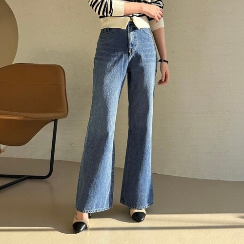 모리스커밍홈 데일리 롱 부츠컷 데님팬츠_M2501DP004A