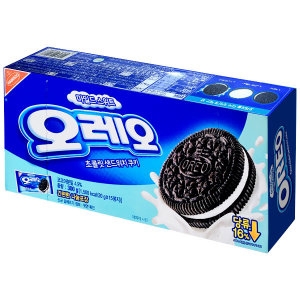크래프트 오레오 초콜릿 샌드위치 쿠키 마일드스위트 300g_이미지