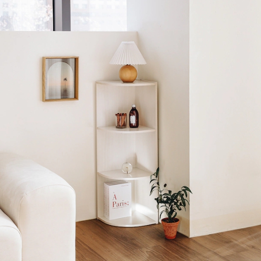 아이리스코리아 CX-3C 코너 3단 수납장_이미지