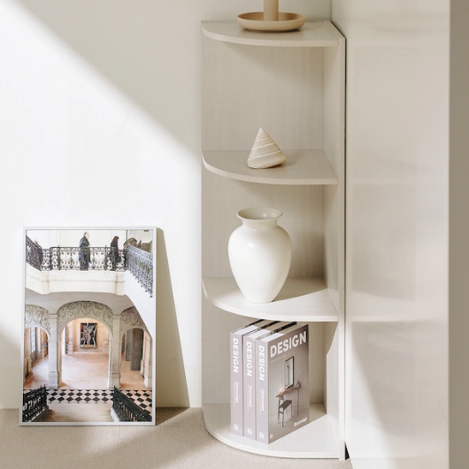 아이리스코리아 CX-3C 코너 3단 수납장_이미지