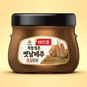 CJ제일제당 해찬들 직접빚은 옛날 메주 집된장 900g (4개)