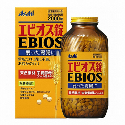 아사히 맥주 효모 에비오스 2000정 (4개)_이미지