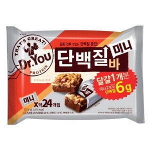 오리온 닥터유 단백질바미니 에너지바_이미지