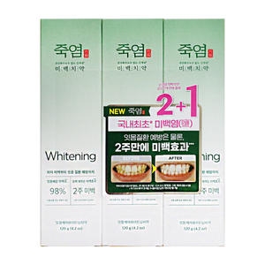 죽염 잇몸케어 미백 치약 120g (3개)_이미지
