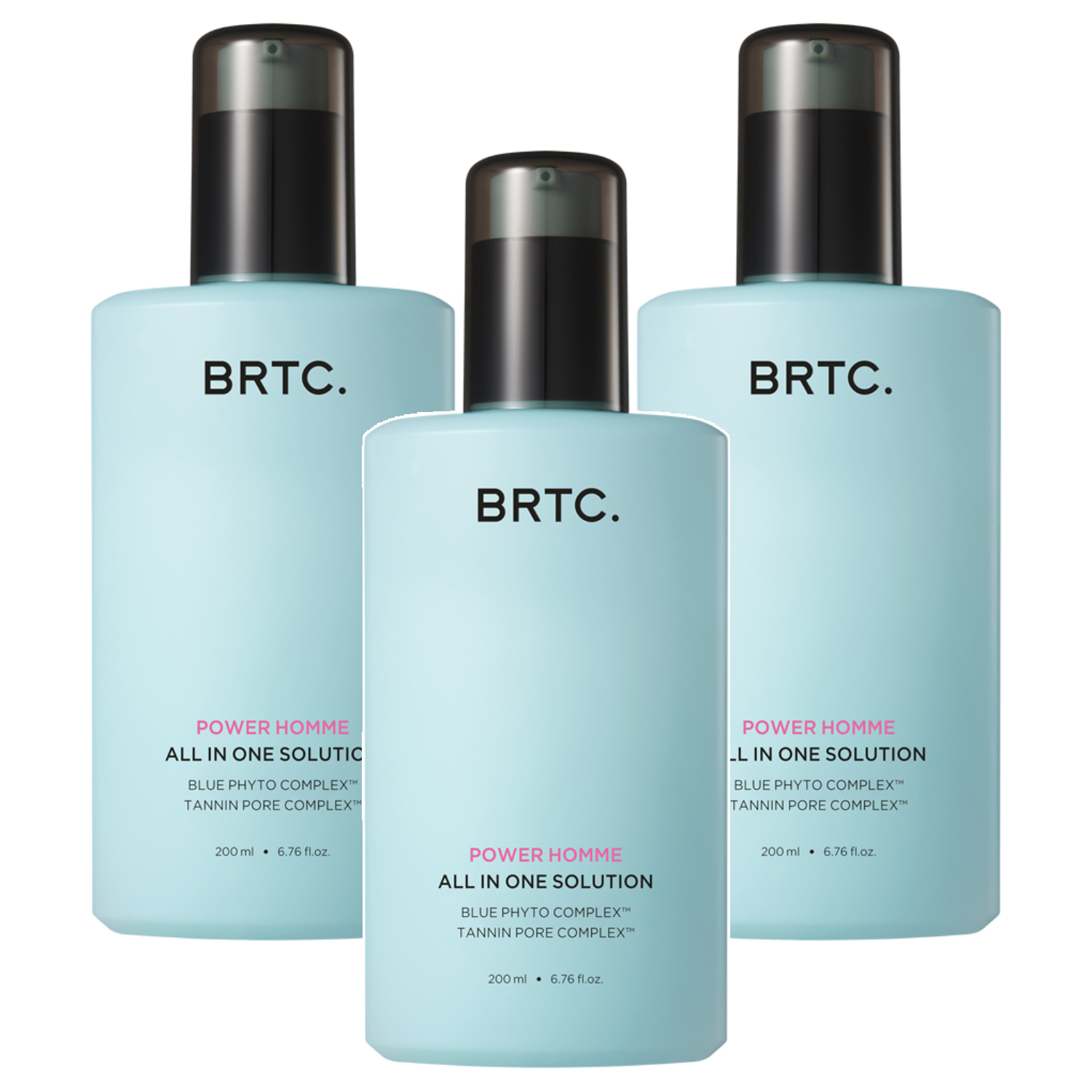 BRTC 파워 옴므 올인원 솔루션 200ml (3개)_이미지