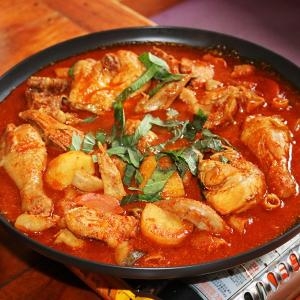 CJ 사그담 원주맛집 조선 양념돼지갈비
