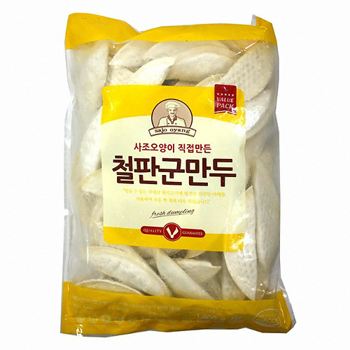 사조대림 오양 사조오양이 직접만든 철판군만두 1.4kg (1개)_이미지