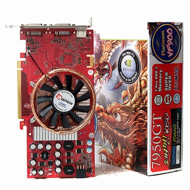 미디테크 지포스 7950GT 오버짱 RED 512MB 귀혼 VF9
