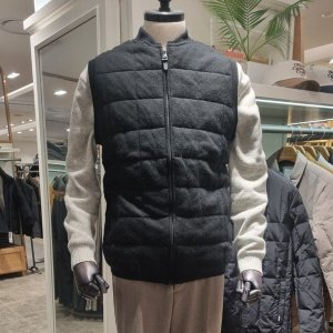 올젠 니트 패딩 조끼 ZPB4ES1802_이미지