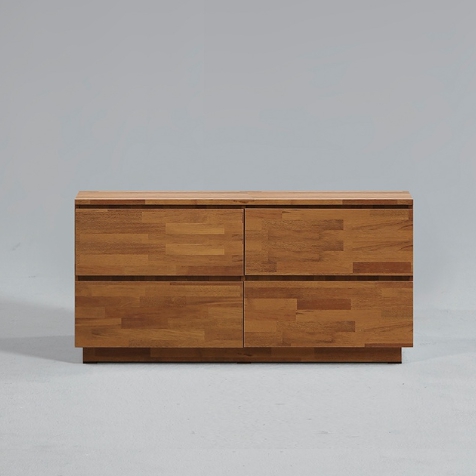 플레인홈 이나크 2단 와이드 서랍장 1200