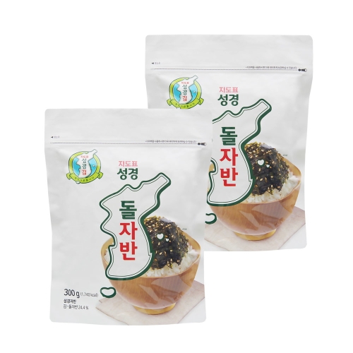 성경식품 지도표성경김 지도표 성경 참돌자반 300g (1개)_이미지