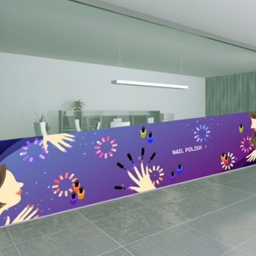 낭만창고 뮤럴실사 시트지 네일폴리쉬 nang332 (1장, 100cm x 100cm)_이미지