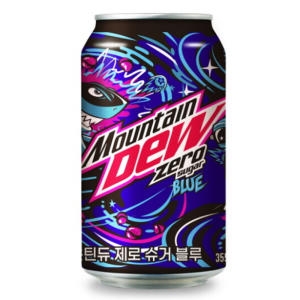 롯데칠성음료 마운틴듀 제로슈거 블루 355ml (15개)_이미지