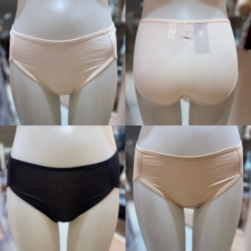 심플한 디자인의 면모달 삼각팬티 VPT6135