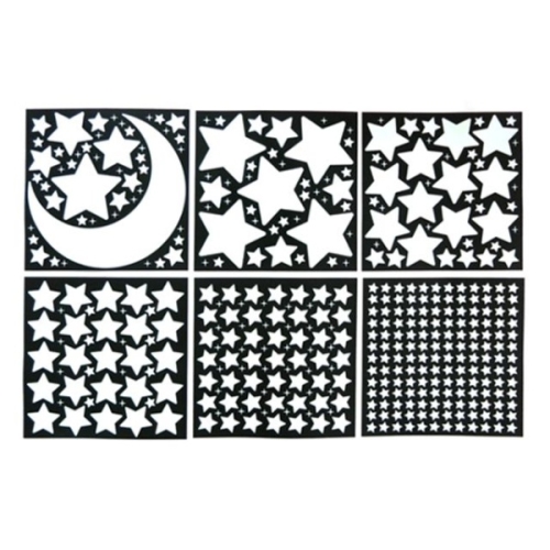 환상의 세계 야광별스티커 야광STICKER 달과별 GS-602-우주행성 야광스티커_이미지